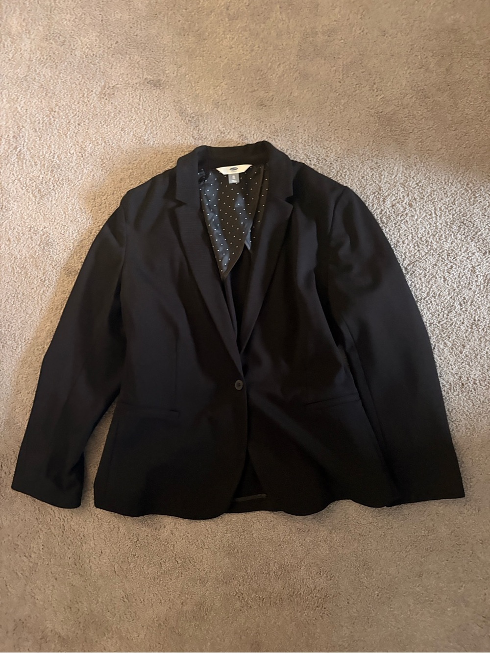 Old Navy Black Single-Button Women’s  Blazer